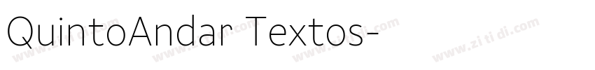 QuintoAndar Textos字体转换